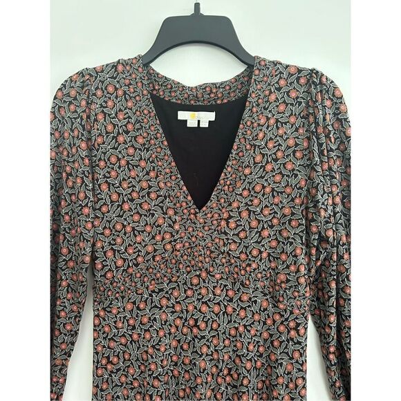 Boden Long Sleeve Empire Jersey Women's Tea Dress Multicolored Size 6R - Picture 4 of 6